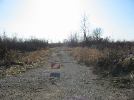 Zilwaukee Speedway - Another Entrance Photo From Water Winter Wonderland (newer photo)